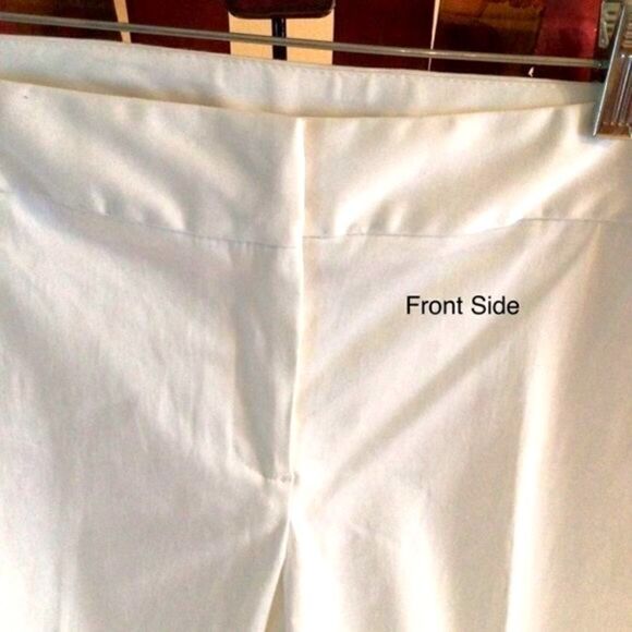 DAHLIA COLLECTION CLASSIC PANTALONI 14P -WHITE NWT - Picture 2 of 15